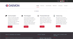 Desktop Screenshot of daemonsoftware.com
