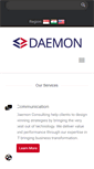 Mobile Screenshot of daemonsoftware.com